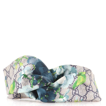 Gucci Headband Blooms Print GG Silk