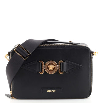 Versace Medusa Biggie Messenger Bag Leather Medium