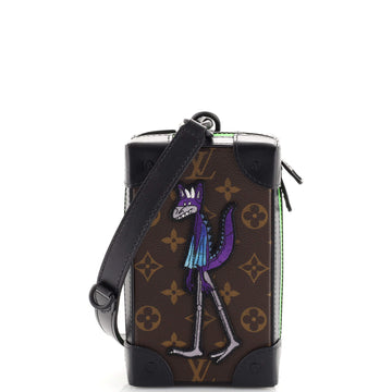 Louis Vuitton Soft Trunk Phone Box Monogram Canvas with LV Friends Patch