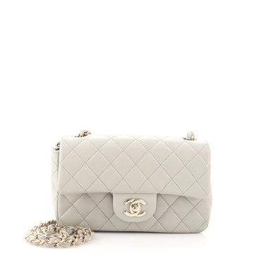 Chanel Classic Single Flap Bag Quilted Lambskin Mini
