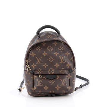 Louis Vuitton Palm Springs Backpack Monogram Canvas Mini Brown 1876201