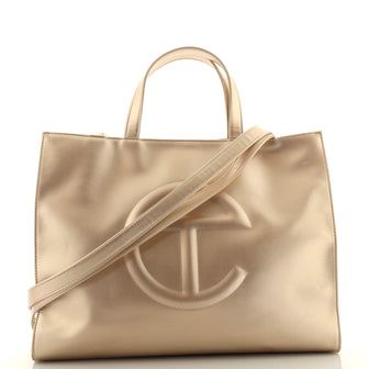 Telfar Shopping Tote Faux Leather Medium
