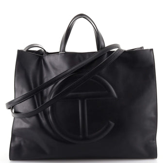 Telfar Shopping Tote Faux Leather Large