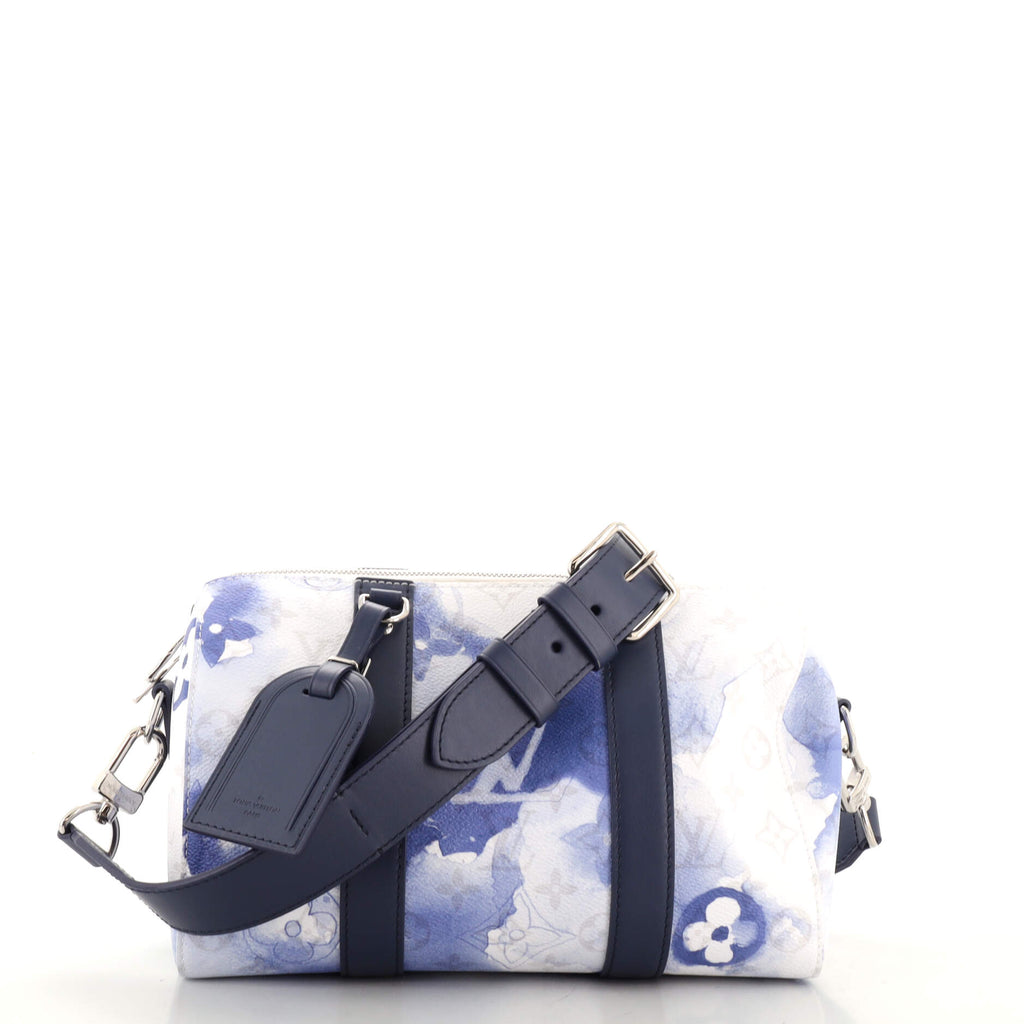 Louis Vuitton City Keepall Bag Blue