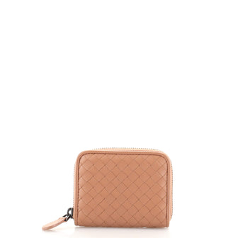 Bottega Veneta Zip Coin Purse Intrecciato Nappa