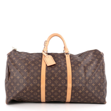 Louis Vuitton Keepall Bag Monogram Canvas 60 Brown 1876909