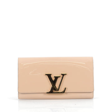 Louis Vuitton Louise Wallet Patent Long Neutral 1876912