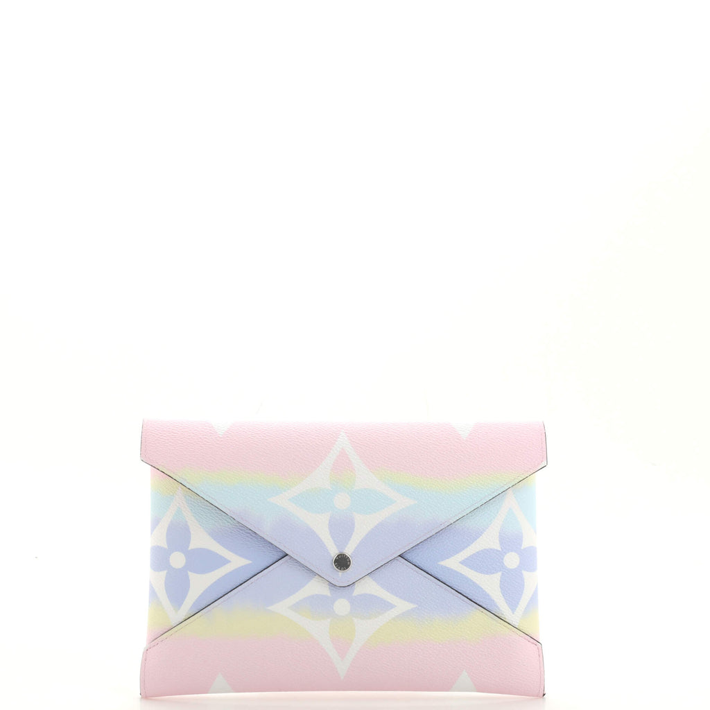 Pre-Loved Louis Vuitton Kirigami Pochette 3 Envelope Bags Sunrise