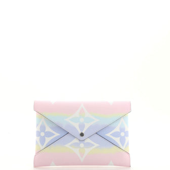 Louis Vuitton Monogram Sunrise Pastel Kirigami GM Envelope