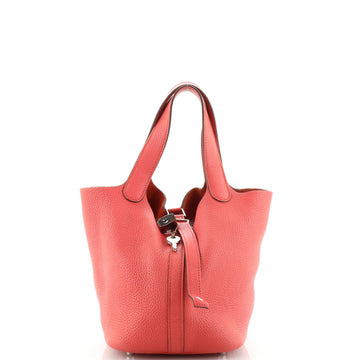 Hermes Picotin Lock Bag Clemence PM