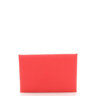 Hermes Calvi Card Holder Chevre Mysore
