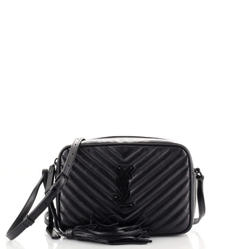 Saint Laurent Lou Camera Bag Matelasse Chevron Leather Small