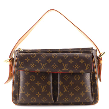 Louis Vuitton Viva Cite Handbag Monogram Canvas GM