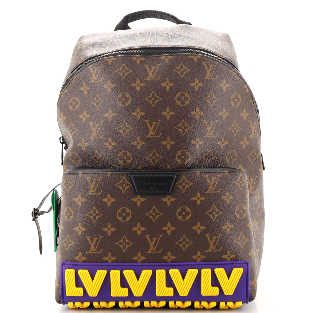 Louis Vuitton Monogram Pastel Noir Canvas Discovery Backpack PM in Canvas  with Silver-tone - US