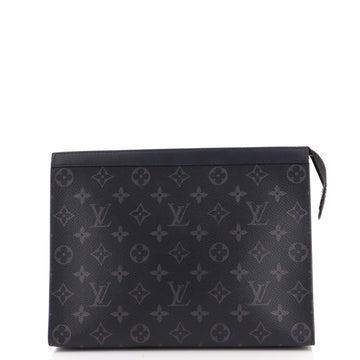 Louis Vuitton Pochette Voyage Monogram Eclipse Canvas MM