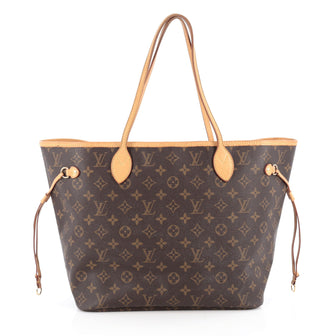 Louis Vuitton Neverfull Tote Monogram Canvas MM Brown 1878409