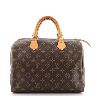 Louis Vuitton Speedy Handbag Monogram Canvas 30