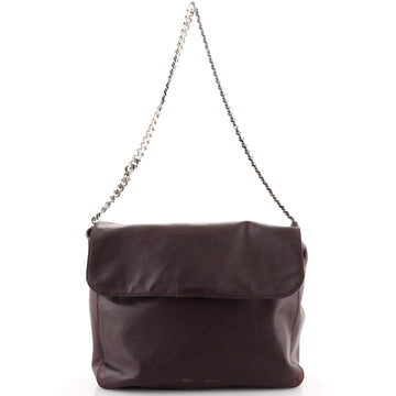Celine Gourmette Shoulder Bag Leather Small