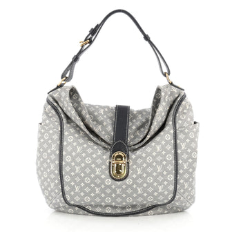 Louis Vuitton Romance Handbag Monogram Idylle Blue 