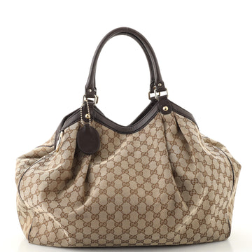 Gucci Sukey Tote GG Canvas Large