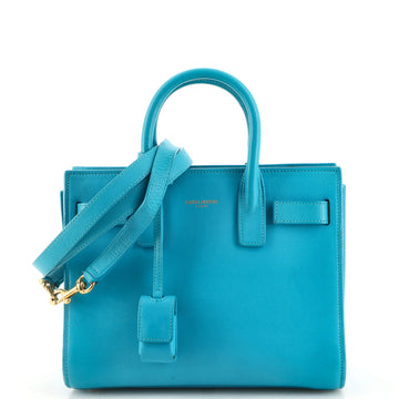 Saint Laurent Sac de Jour Bag Leather Nano