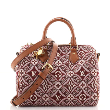 Louis Vuitton Speedy Bandouliere Bag Limited Edition Since 1854 Monogram Jacquard 25