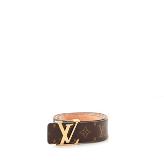 Louis Vuitton LV Initiales Belt Monogram Canvas Wide