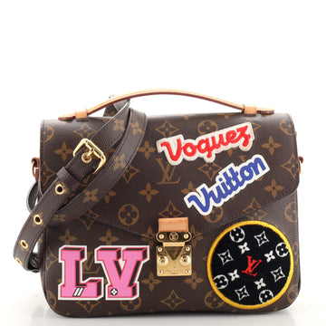 Louis Vuitton Pochette Metis Limited Edition Patches Monogram Canvas