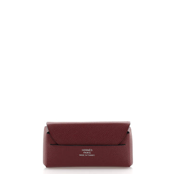 Hermes Lipstick Case Leather