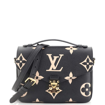 Louis Vuitton Pochette Metis Bicolor Monogram Empreinte Giant