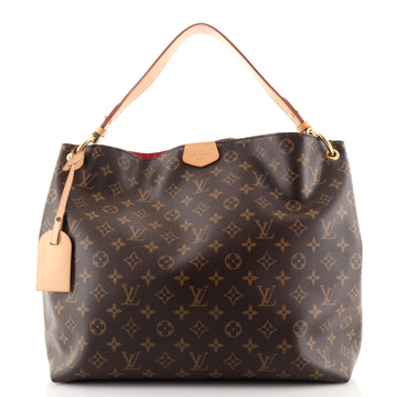 Louis Vuitton Graceful Handbag Monogram Canvas MM