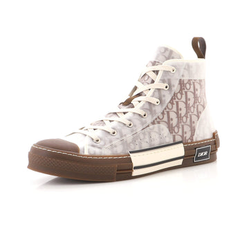 Christian Dior Men's B23 High-Top Sneakers Oblique Coated Canvas and PVC