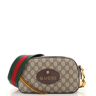 Gucci Neo Vintage Camera Messenger Bag GG Coated Canvas