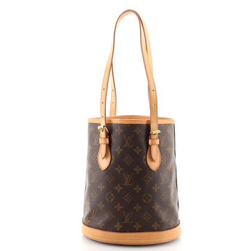 Louis Vuitton Petit Bucket Bag Monogram Canvas