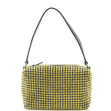 Alexander Wang Wangloc Pouch Rhinestone Embellished Mesh Mini