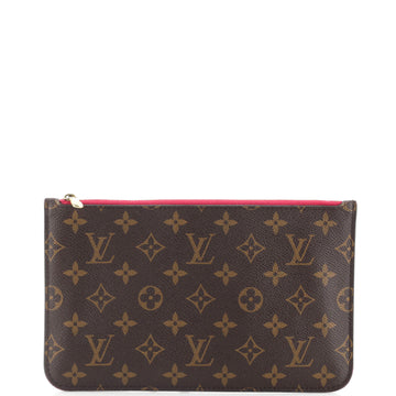 Louis Vuitton Neverfull Pochette Monogram Canvas Large