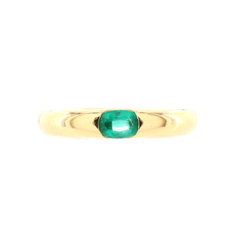 Cartier Eclipse Ring 18K Yellow Gold with Emerald