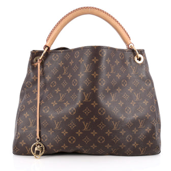 Louis Vuitton Artsy Handbag Monogram Canvas MM Brown 1881401