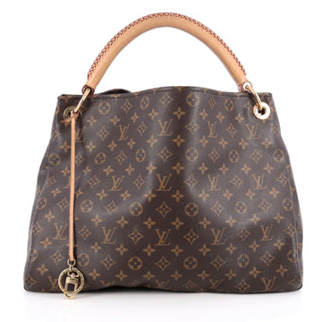 Louis Vuitton Artsy Handbag Monogram Canvas MM Brown 1881401