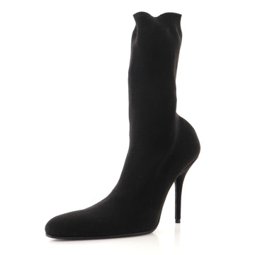 Balenciaga Women's Knife Ankle Sock Boots Technical Fabric