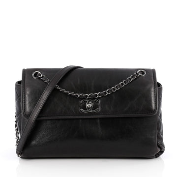 Chanel CC Chain Flap Bag Calfskin Large Black 1881801