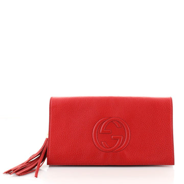 Gucci Soho Clutch Leather