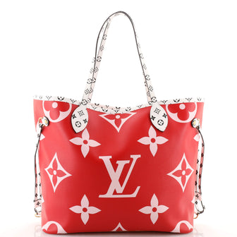 Louis Vuitton Neverfull NM Tote Limited Edition Colored Monogram Giant MM