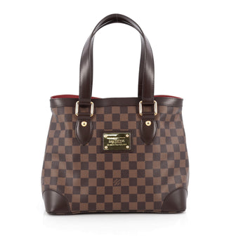 Louis Vuitton Hampstead Handbag Damier PM Brown 1882601