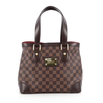 Louis Vuitton Hampstead Handbag Damier PM Brown 1882601