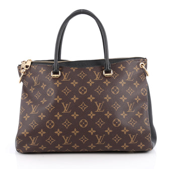 Louis Vuitton Pallas Tote Monogram Canvas Brown 1882602