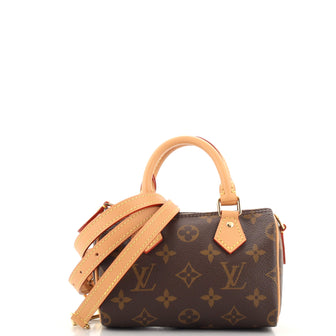 Louis Vuitton Speedy Bandouliere NM Bag Monogram Canvas Nano