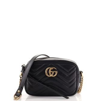 Gucci GG Marmont Shoulder Bag Matelasse Leather Mini