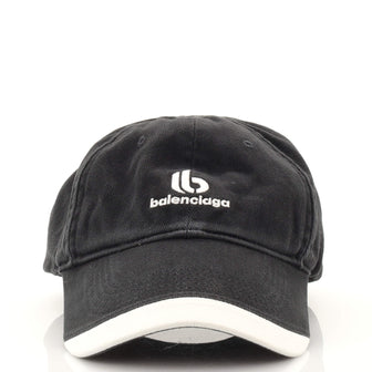 Balenciaga Logo Baseball Cap Canvas