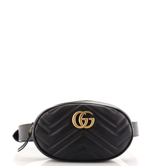 Gucci GG Marmont Belt Bag Matelasse Leather